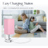 Lámpara de Mesa Touch IMBACK IBK-ILU013 | Con USB-C, USB-A y Enchufes | Moderna y Funcional Rosa Lámpara de Mesa Touch IMBACK IBK-ILU013 | Con USB-C, USB-A y Enchufes | Moderna y Funcional Rosa