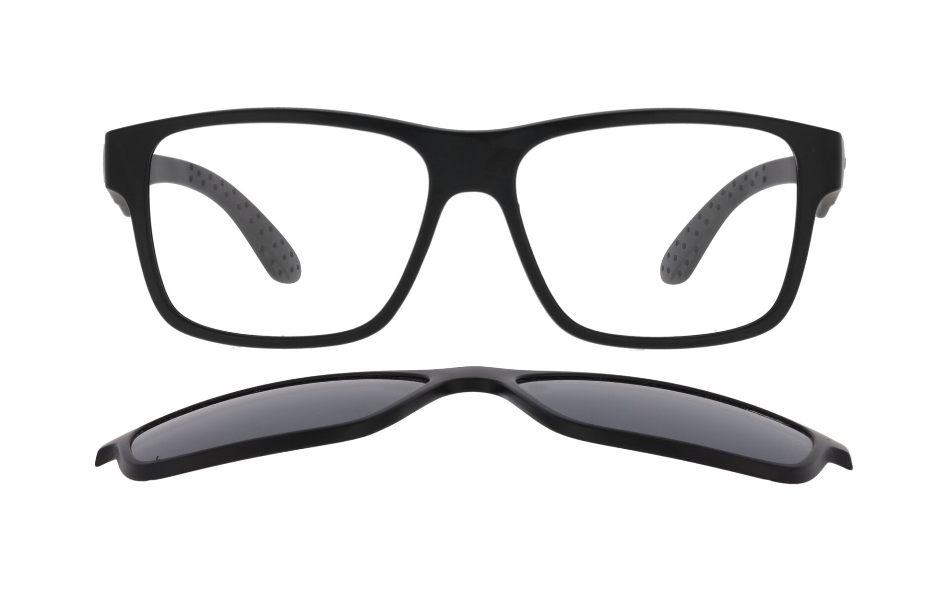 MDQ Tahan matte black Clip-On Polarized 