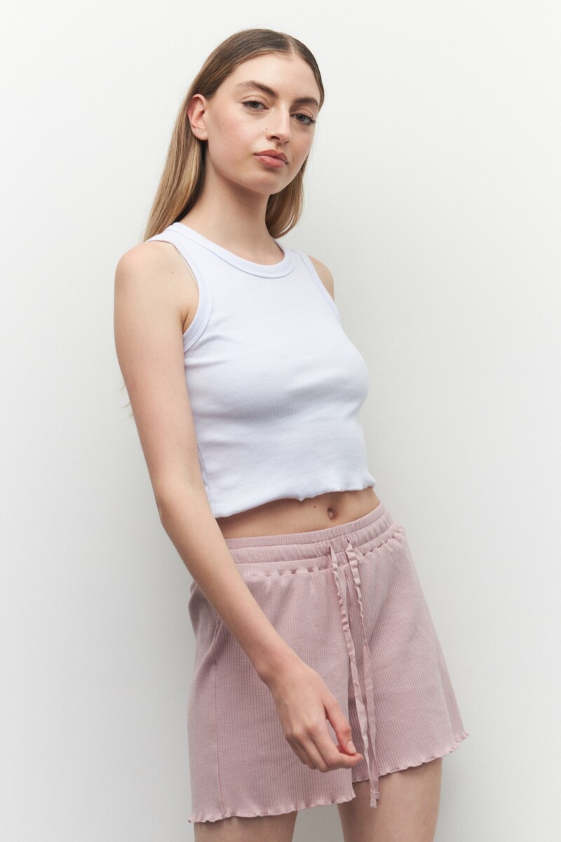 SHORT SENA Rosa Viejo