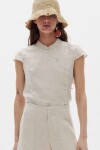 Camisa Zoe en Lino Natural