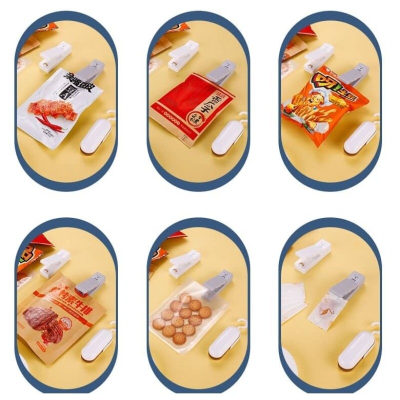 Mini Sellador Portátil Para Bolsas De Alimentos Mini Sellador Portátil Para Bolsas De Alimentos