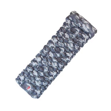 Colchoneta inflable ultra liviana Gris