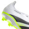 Championes de Hombre Adidas Blanco - Negro - Amarillo Limón