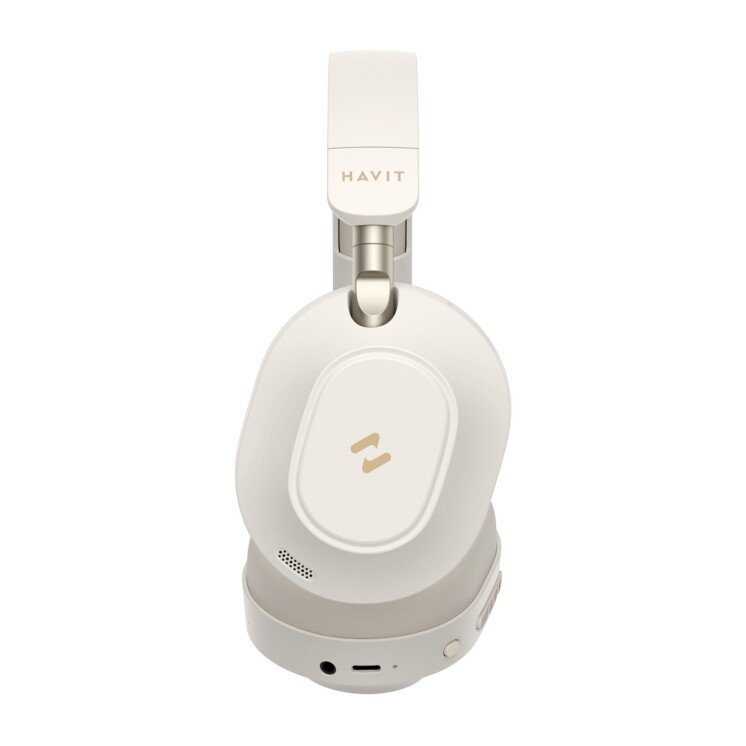 Auriculares inalámbricos Havit H668BT con cancelación de ruido Beige