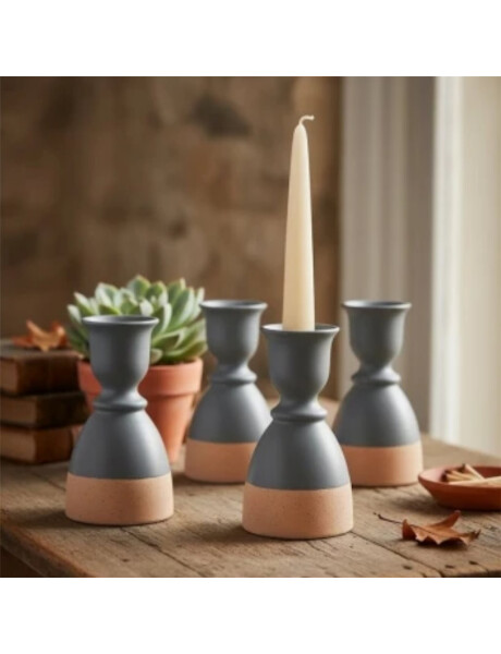 CANDELABRO BOCEL D6.5x12CM CERAMICA CANDELABRO BOCEL D6.5x12CM CERAMICA