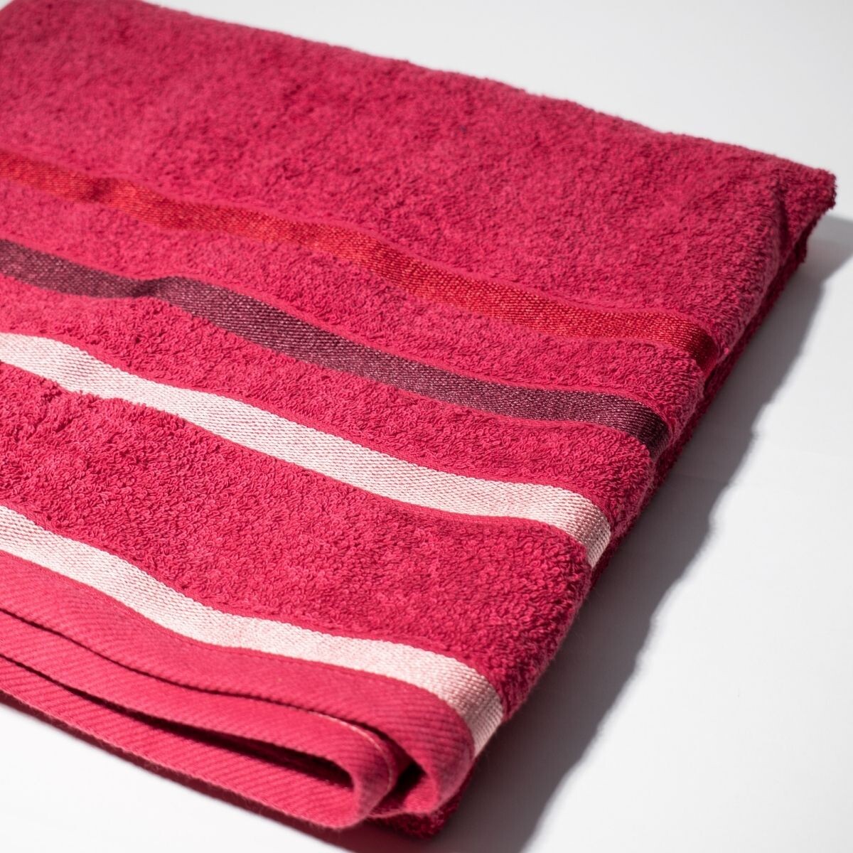 TOALLA DE BAÑO 67X140 - ROJO 