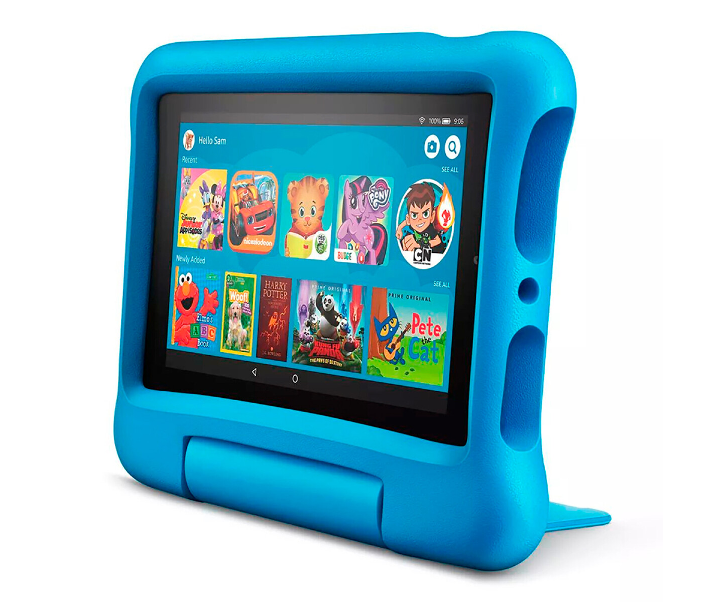 Tablet Infantil Niños Amazon Fire 7 Kids Quad Core 1gb 16gb - Azul 