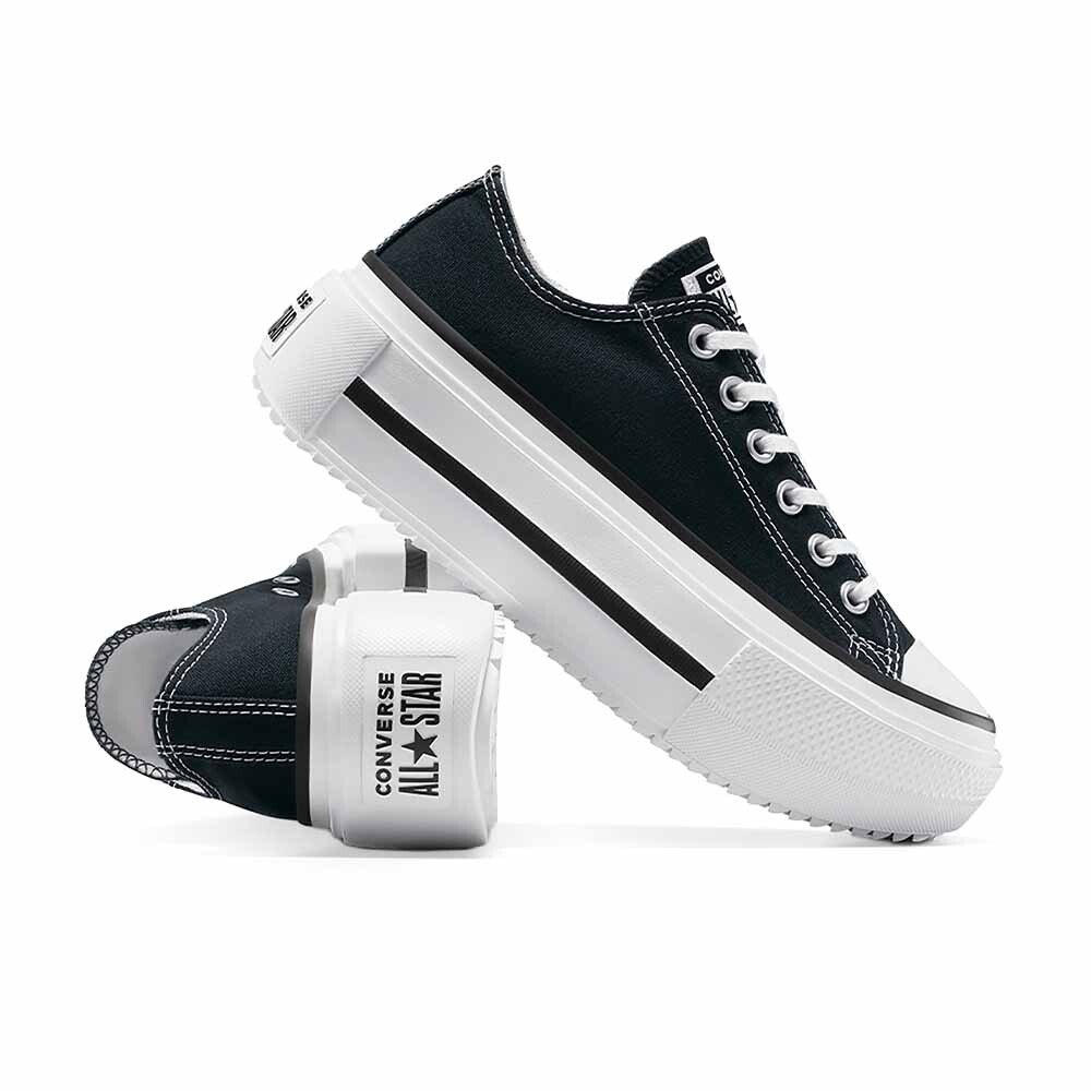 Zapatillas Converse Chuck Taylor AS Double Stack Platform Unisex Black