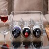 Organizador apilable para botellas de agua y vino Organizador apilable para botellas de agua y vino