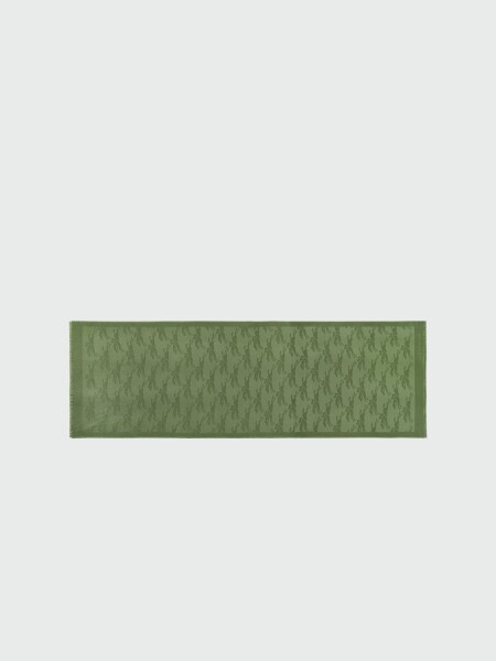Longchamp -Pashmina de lana Verde