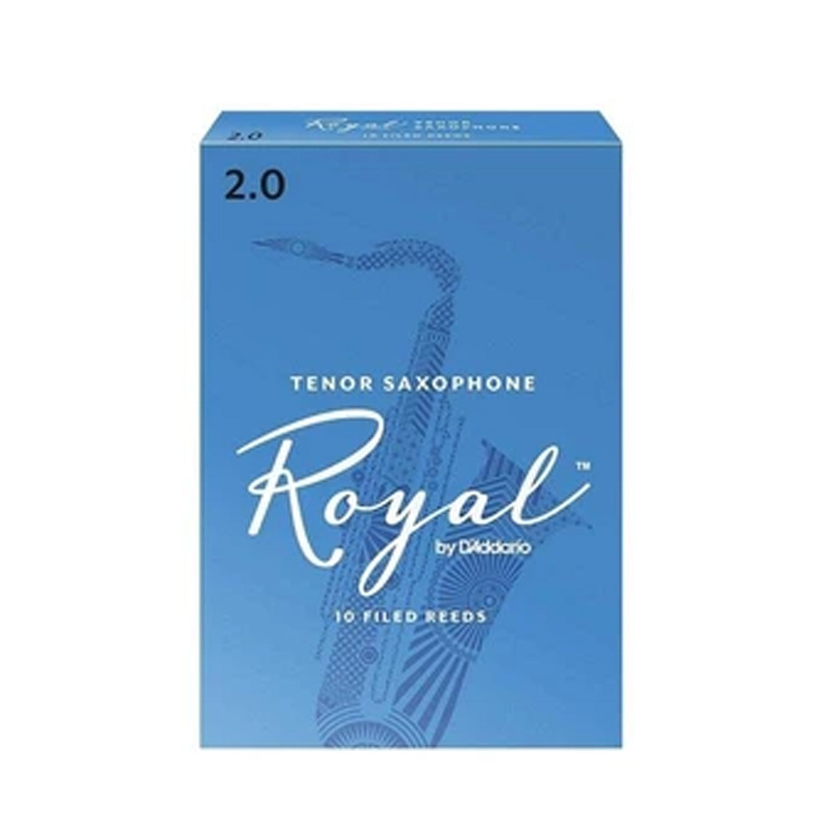 Caña Saxo Tenor Rico Royal 2.0 P/ Unidad 