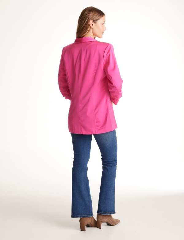 Blazer Saten FUCSIA