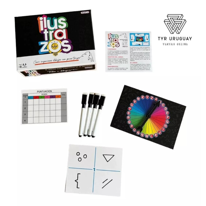 Juego De Mesa Ilustrazos Juego De Mesa Ilustrazos
