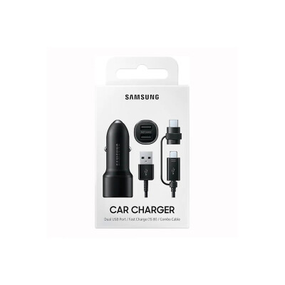 Fast Dual - Combo Car Charger (15W+15W) Fast Dual - Combo Car Charger (15W+15W)