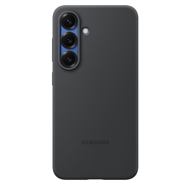 Protector Para Samsung S25 Silicone Case NEGRO