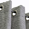 CORTINA BOUCLEE GRIS C/DET 140X229CM Unica