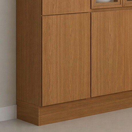 BAJO MESADA 60 CM MDF-Y-MDP MARRON GÉNOVA