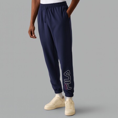PANTALON DEPORTIVO HOMBRE BASIC OUTLINE LIGHT FILA AZUL