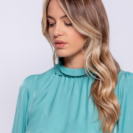 BLUSA CLAVELINA Verde Grecia