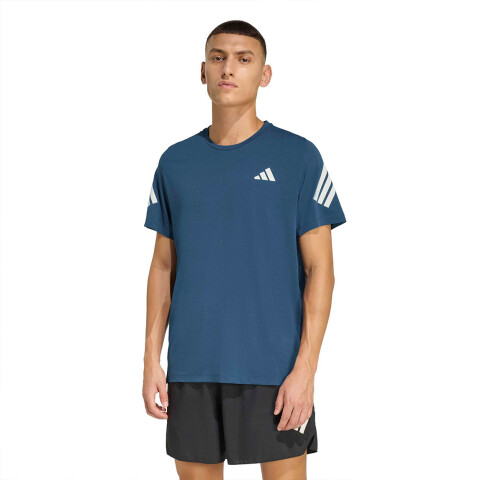 Adidas Remera ADI365/// T M Marino-Blanco