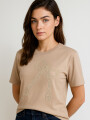 Remera Hux Taupe Claro