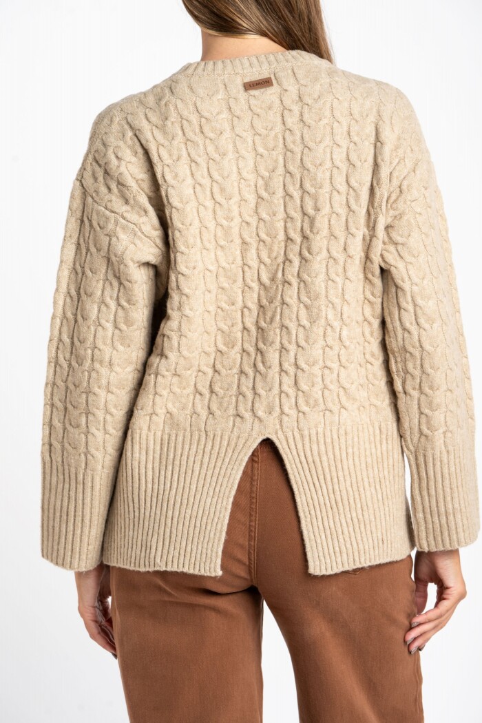 Sweater Lana Beige Melange