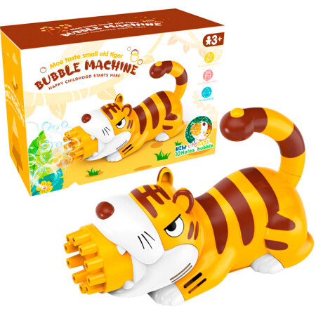 Pistola Ametralladora Eléctrica Tik Tok Diseño Animal Tigre