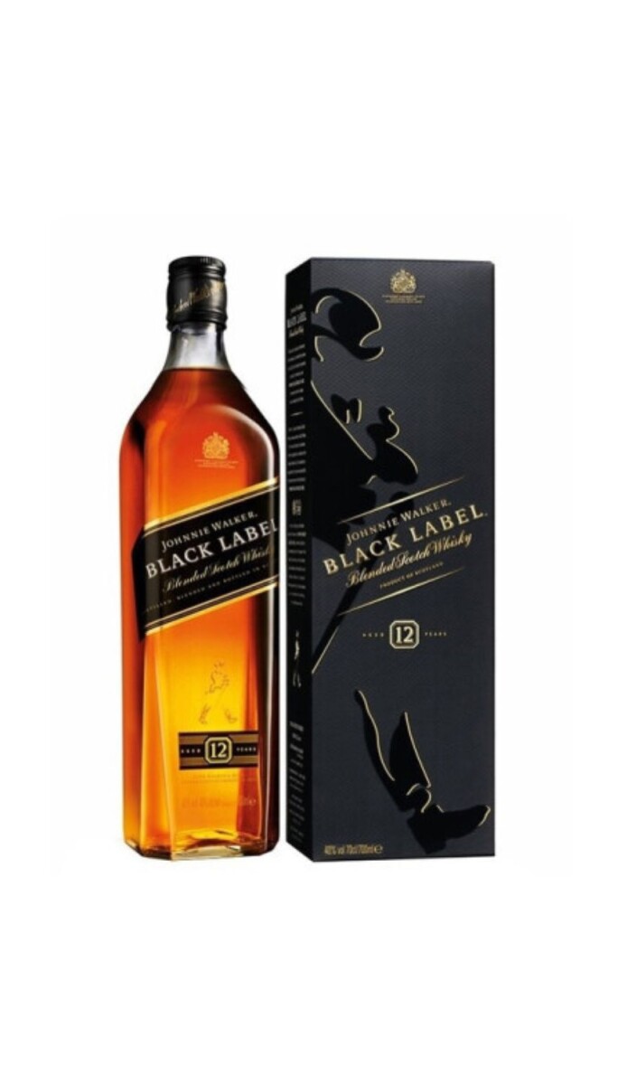 WHISKY JOHNNIE WALKER BLACK LABEL 1L 