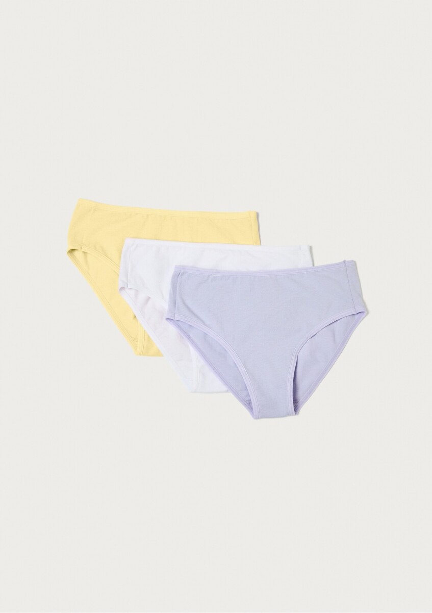 KIT CON 3 BOMBACHAS DE NIÑA - MULTICOLOR 