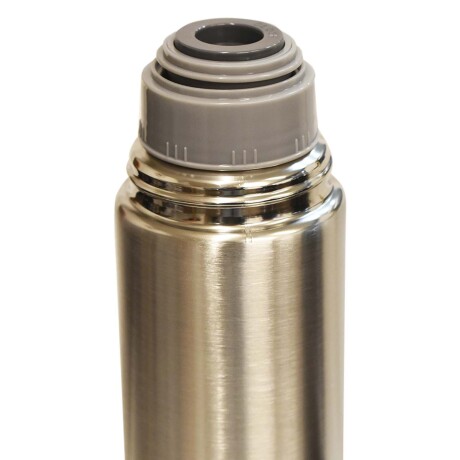 Termo Bala Acero Inoxidable 750Ml Mantiene Frío Calor Comet Plateado