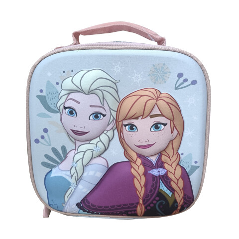 Lunchera 3D Térmica Escolar Frozen 22 x 22 cm Oficial U