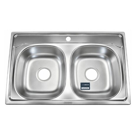 PILETA DOBLE ACERO INOXIDABLE 84 X 48 DE SOBREPONER PILETA DOBLE ACERO INOXIDABLE 84 X 48 DE SOBREPONER