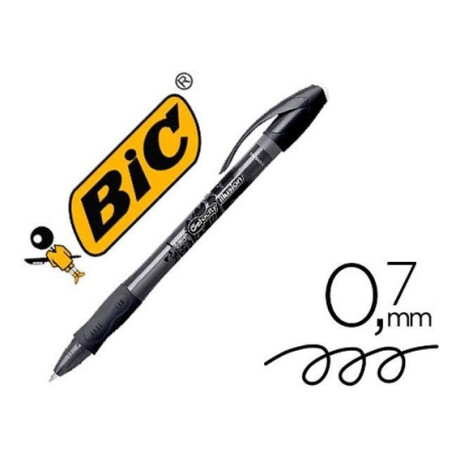 BOLIGRAFO ROLLER BORRABLE GELOCITY BIC 1 UNID NEGRO BOLIGRAFO ROLLER BORRABLE GELOCITY BIC 1 UNID NEGRO