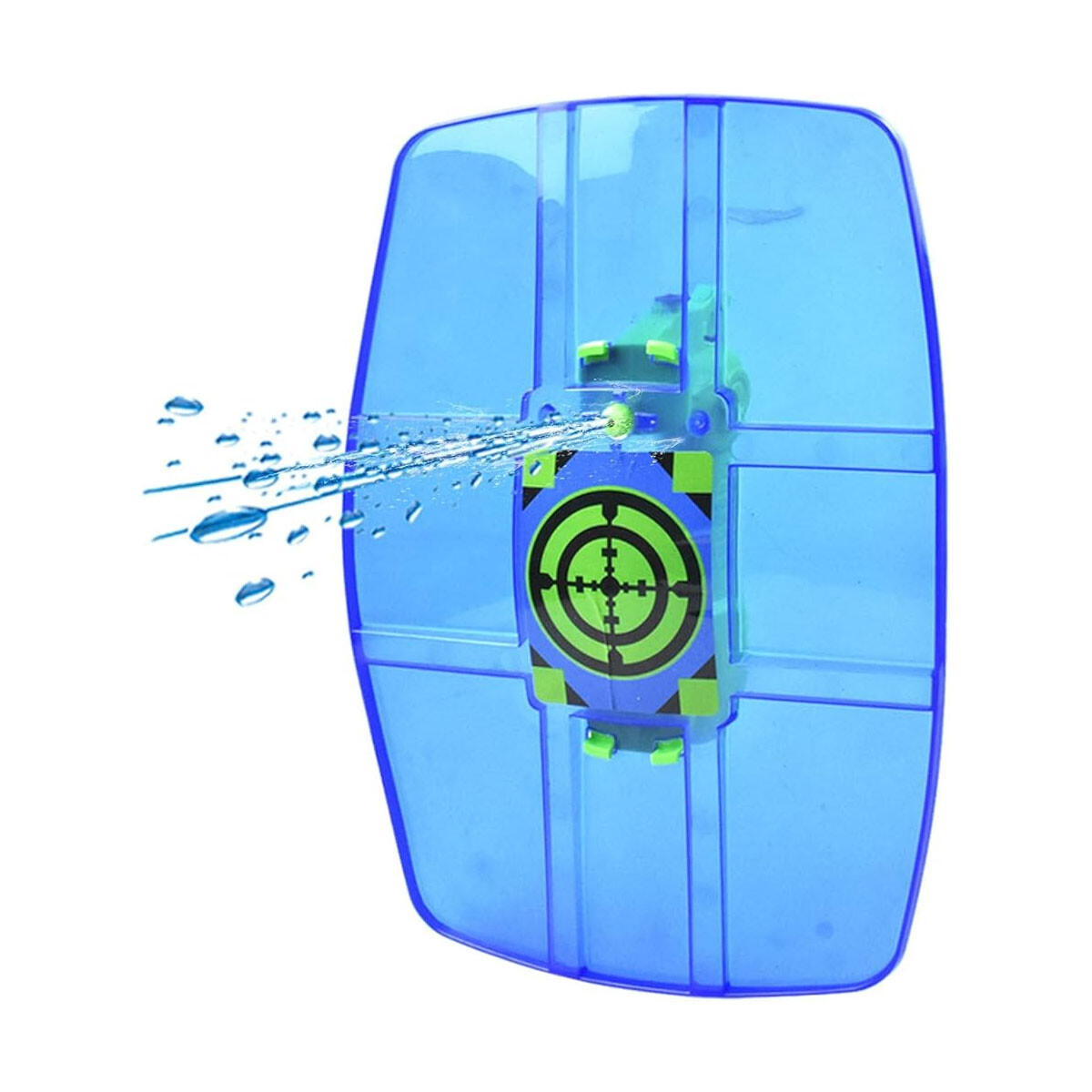 Pistola de agua con escudo objetivo 