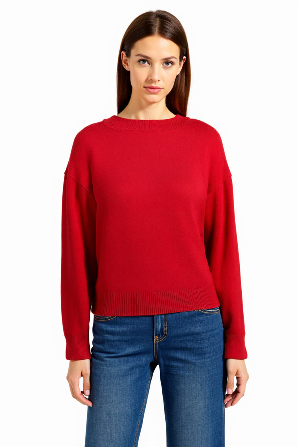 Sweater Elouna Rojo Oscuro