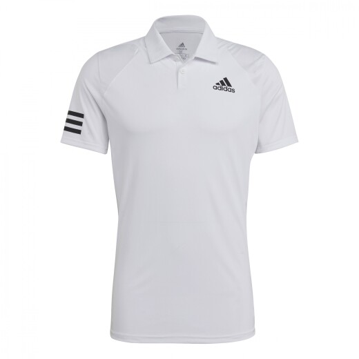 Remera Adidas Tennis Hombre Club 3str Polo White S/C