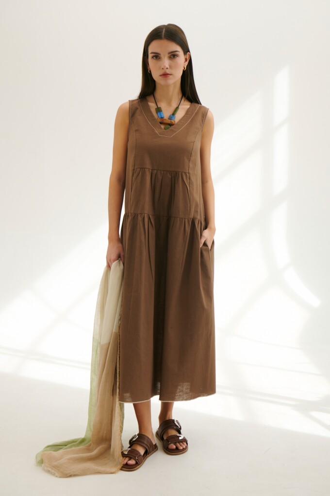 VESTIDO HOLLY CAFFE