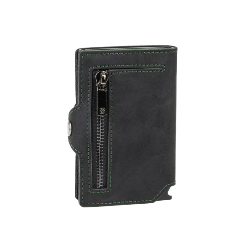 Billetera Baleine Kansas Zipper - Verde Billetera Baleine Kansas Zipper - Verde