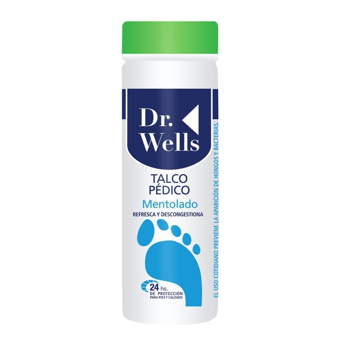 DR WELLS MENTOLADO TALCO PEDICO X 80GR U única