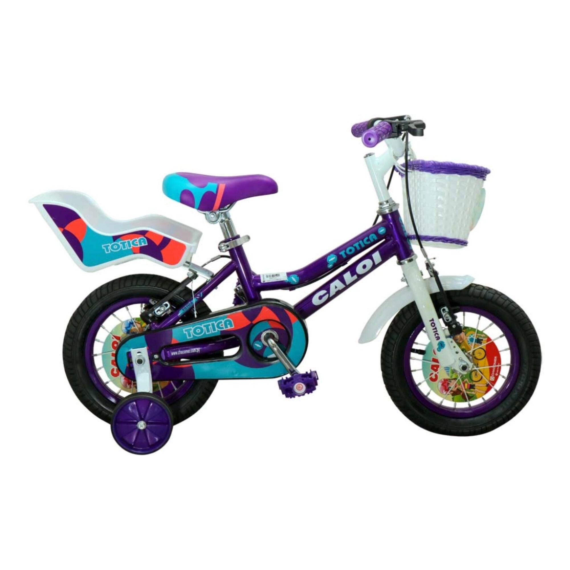 Bicicleta Caloi New Totica Aro 12" Lila