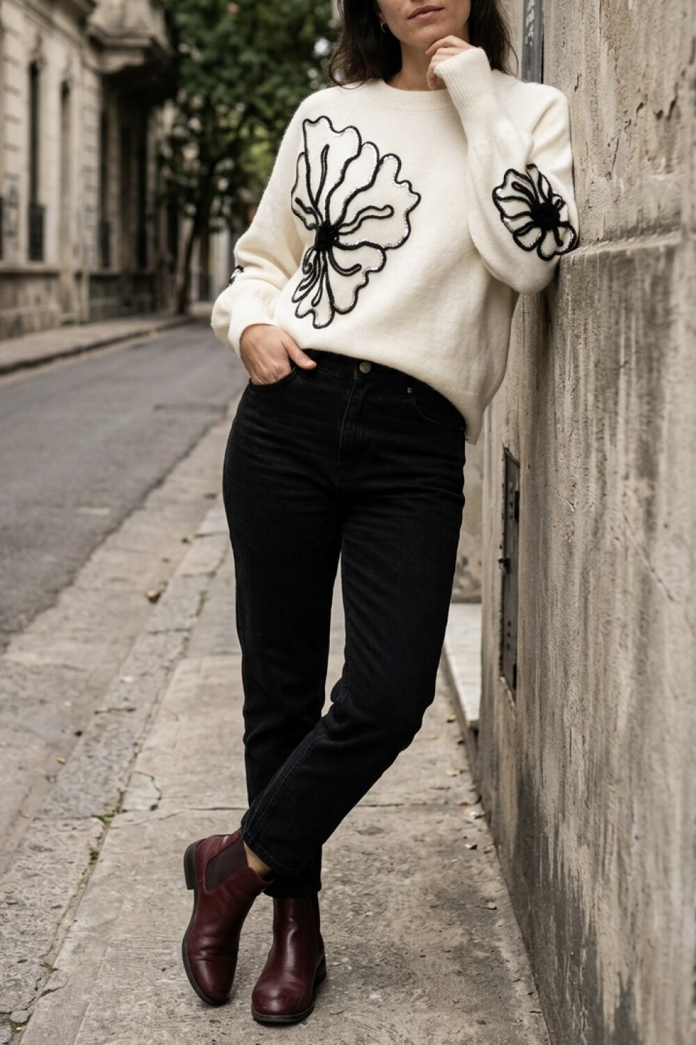 Sweater Kos Blanco