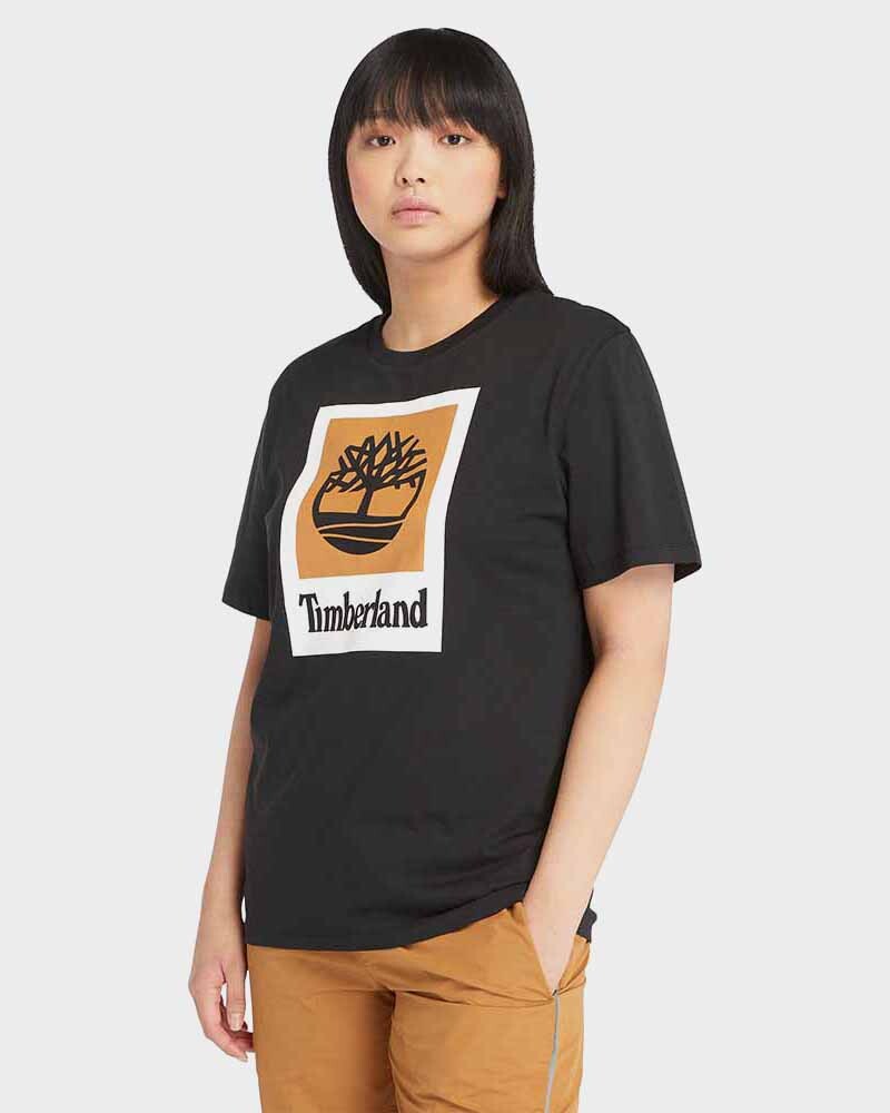 Polera Stack Logo Colored Short Sleeve Tee Hombre 001