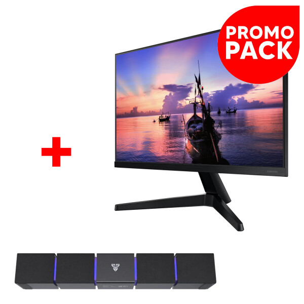 Monitor Samsung T35f 27" + Barra Sonido Fantech Bs16 PK MONITOR SAMSUNG T35F 27 + BARRA BS163