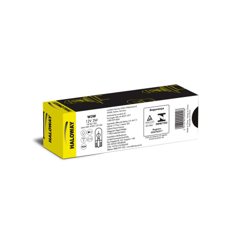 LAMPARA - W3W 12V =01712 HALOWAY LAMPARA - W3W 12V =01712 HALOWAY
