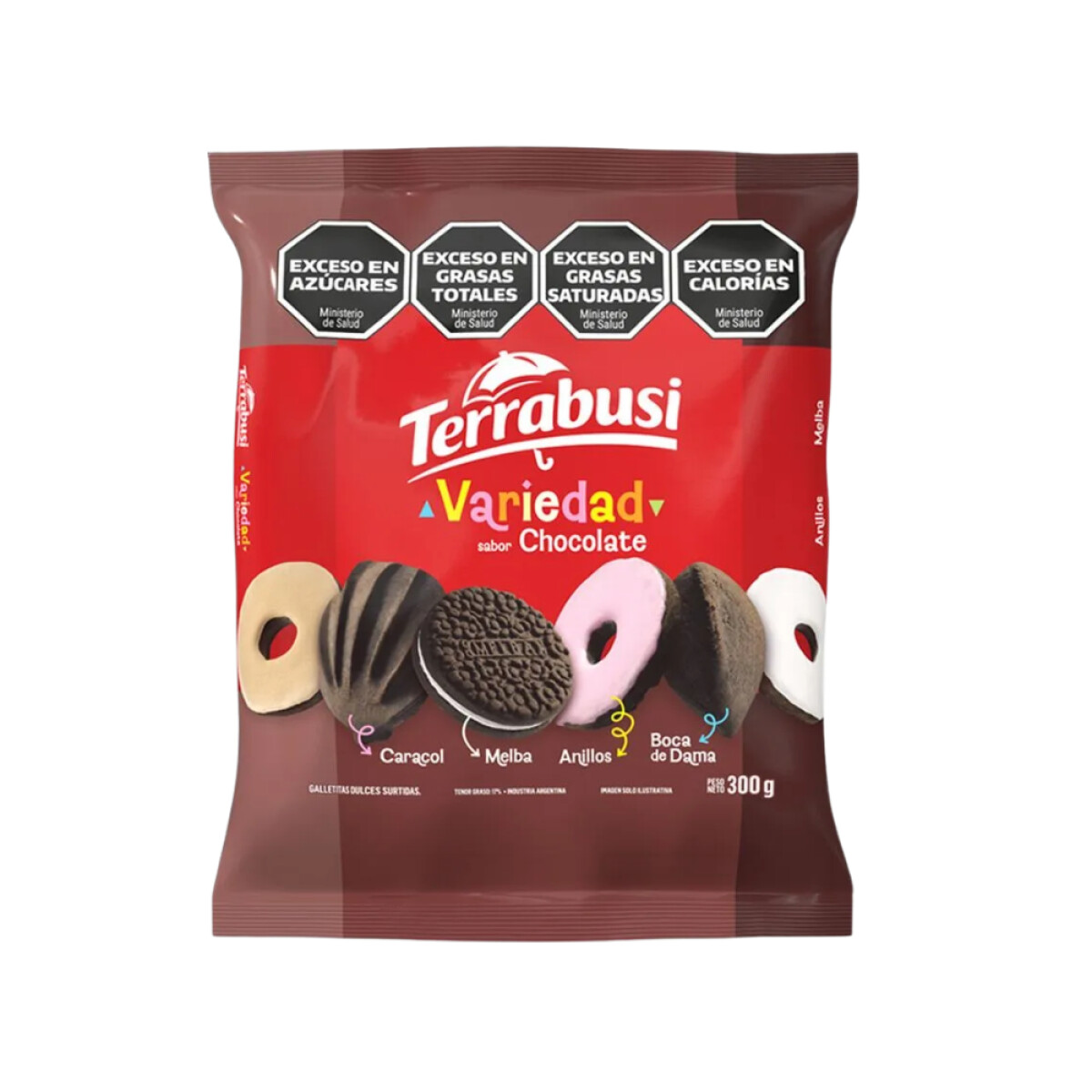 Terrabusi Variedad Chocolate 300g 