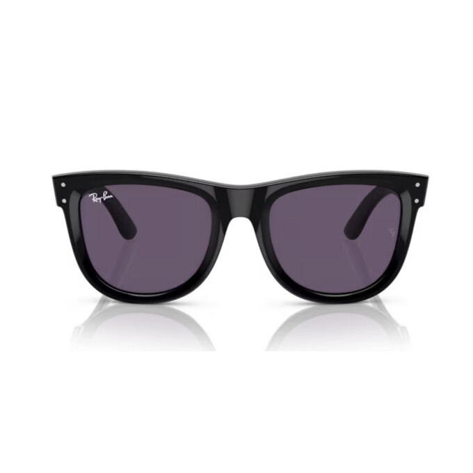 Ray Ban Wayfarer Negro y Cristales Violeta