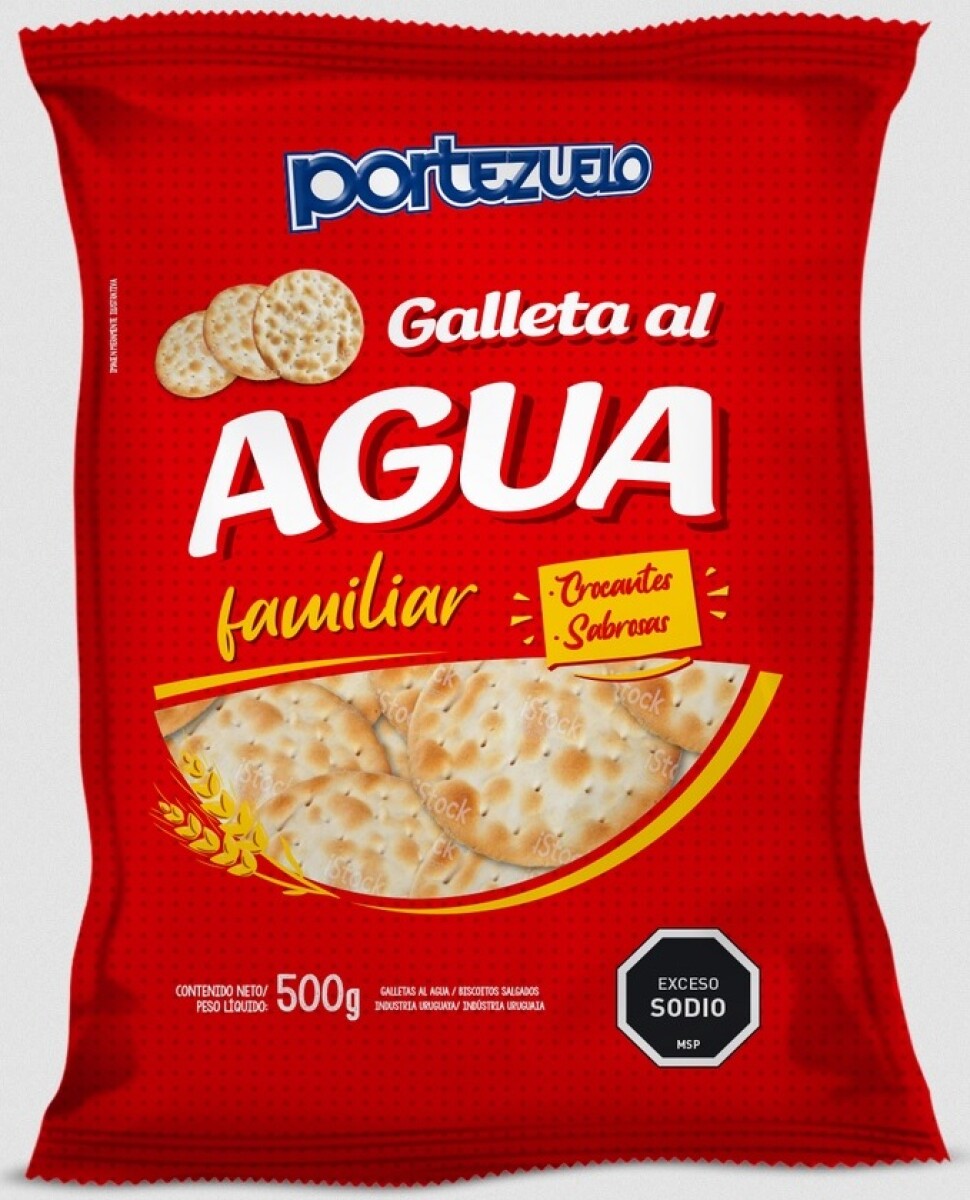 GALLETA PORTEZUELO 500G AL AGUA 