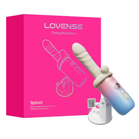 Spinel Dildo Masajeador con Empuje con App Lovense Spinel Dildo Masajeador con Empuje con App Lovense