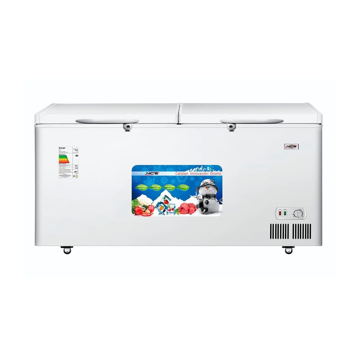 FREEZER HORIZONTAL NIC´S 518 LTS 