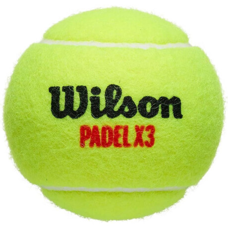 Set Tubo X3 Pelotas Wilson Para Padel Profesional 2